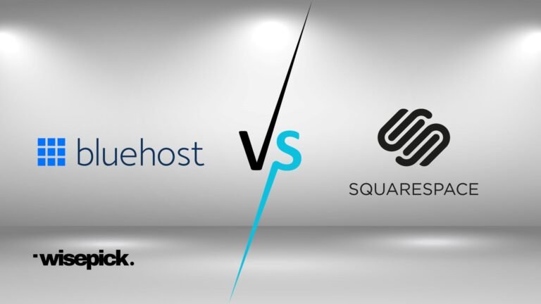 Bluehost vs squarespace